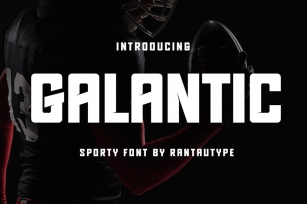 Galantic Sporty Font Font Download