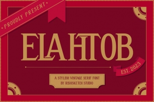 Elahtob Font Download
