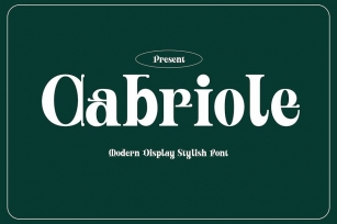 Cabriole Font Download