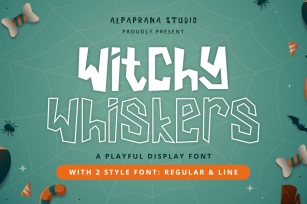 Witchy Whiskers Font Download