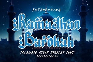 Ramadhan Barokah Display font Font Download