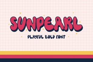 Sunpearl - Playful Bold Font Font Download