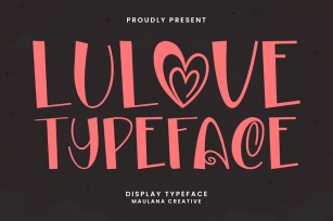 Lulove Display Sans Font Font Download
