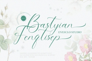 NCL Bastyian Fenqtisep - Handwritten Script Font Font Download