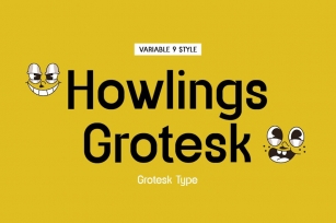 Howlings Grotesk Modern Geometric Font Font Download