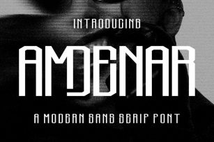 Amdenar - A Sans Serif Popular Font Font Download