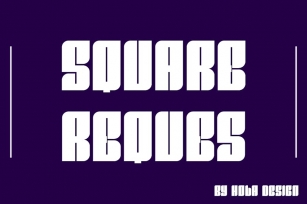 Square Reques Font Download