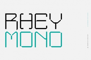 MBF Rhey Mono Font Download
