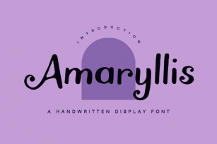 Amaryllis Font Download