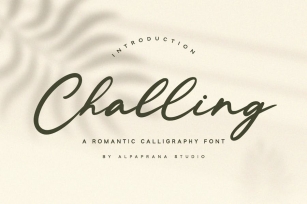 Challing Font Download