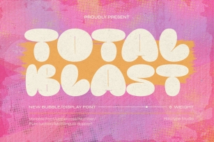 Total Blast Font Family Font Download