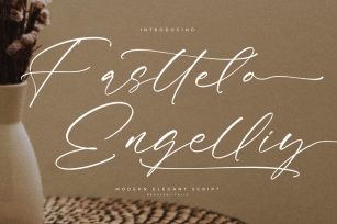 Fasttelo Engelliy Modern Elegant Script Font Font Download