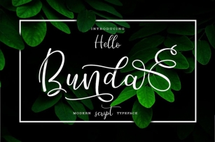 Hello Bunda Font Font Download