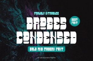 Drobes Condensed Font Download