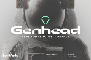 Genhead The Typeface That's Light-Years Ahead Font Download