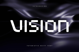 Vision - Futuristic Scifi Font Font Download