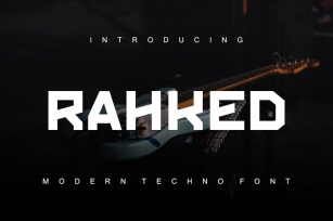 Rahked Font Font Download