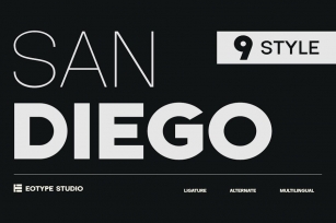 San Diego Font Download