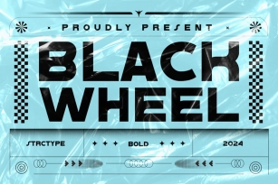 Black Wheel Font Download