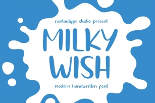 Milky Wish Playful Font Font Download