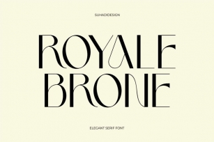 Royale Brone Elegant Stylish Serif Font Font Download