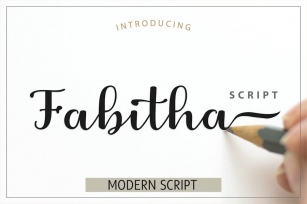 Fabitha Script Font Download