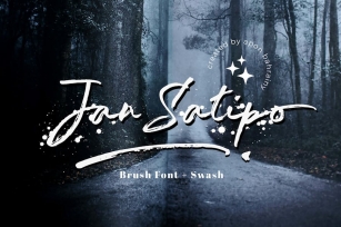 Jan Satipo Brush Font Download