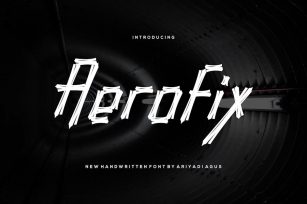 Aerofix Font Font Download