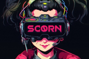 Scorn - Pixel Font Font Download