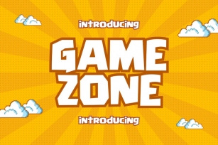 Game Zone - Game Display Font Font Download