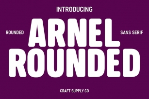 Arnel Rounded Font Download