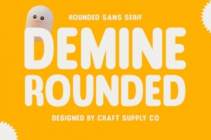 Demine Rounded Font Download