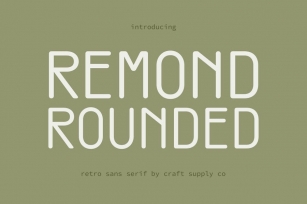 Remond Rounded Font Download