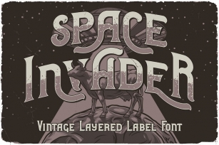 Space Invader Display Font Font Download