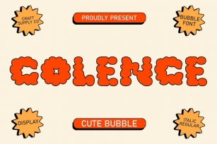 Colence – Cloudy Font Font Download