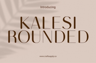 Kalesi Rounded Font Download