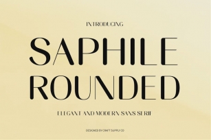 Saphile Rounded Font Download