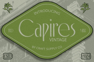 Capires Vintage Font Download