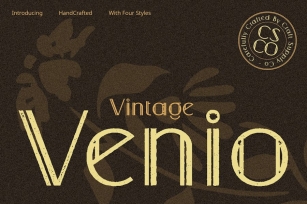 Venio Vintage Font Download