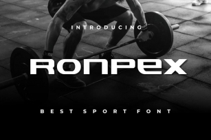 Ronpex Font Font Download