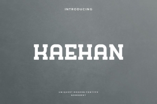 Kaehan Font Download