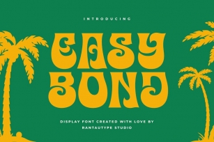 Easy Bond Display Font Font Download