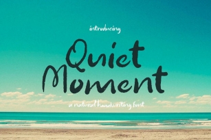 Quiet Moments Font Download