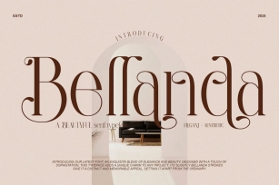 Bellanda Beautiful Serif Typeface Font Download