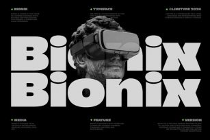 Bionix - Bold Futuristic  Font Font Download