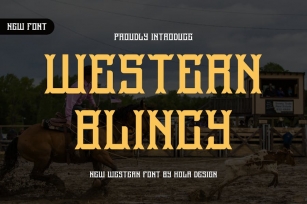 Western Blincy Font Download