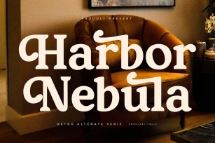 Harbor Nebula Modern Serif Font Font Download