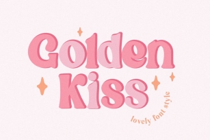 Golden Kiss Font Font Download