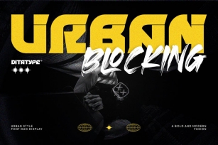 Urban Blocking Font Download