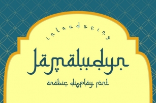 Jamaludyn Font Download